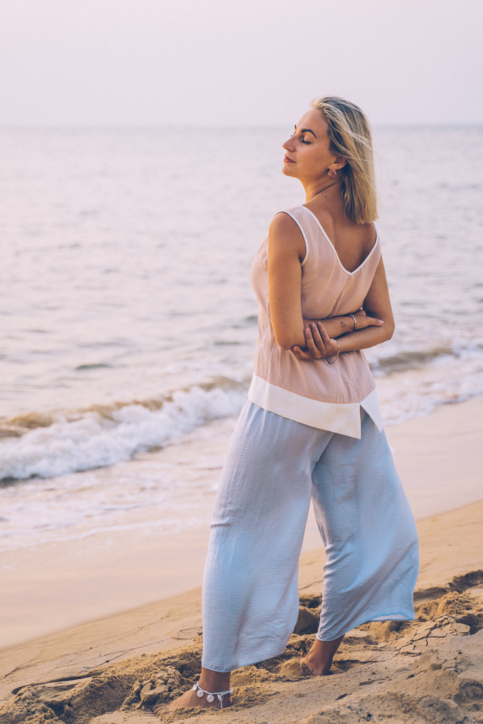 A Woman at the Beach